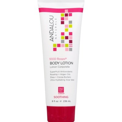 Andalou Naturals Body Lotion Soothing 1000 Roses 1/8 OZ [UNFI-CARLISLE #1591783]