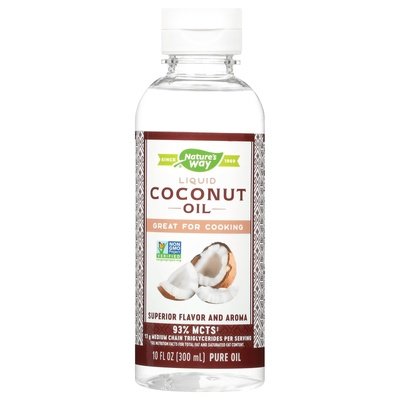 Natures Way Coconut Oil Liquid 1/10 OZ [UNFI-CARLISLE #1555077] [ebt]