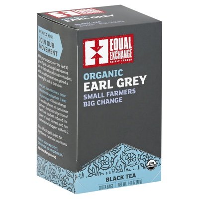 Equal Exchange Black Tea Organic Earl Grey Bags 6/20 BAG [UNFI #751784] [ebt]