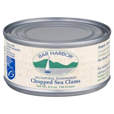 Bar Harbor Sea Clams Chopped 12/6.5 OZ [UNFI #292011] [ebt]
