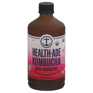 Health-Ade Kombucha Guava/Dragon Fruit 12/16 OZ [UNFI #3044070] [ebt] D