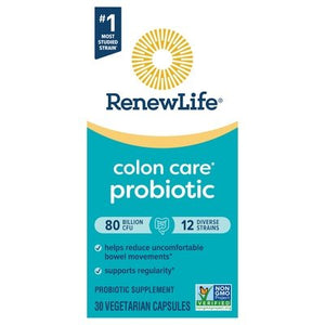 Renew Life Probiotic Vegetarian Capsules Colon Care 6/30 VCAP [UNFI #2624070]