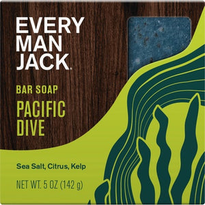 Every Man Jack Bar Soap Pacific Dive 1/5 OZ [UNFI-CARLISLE #3087376]