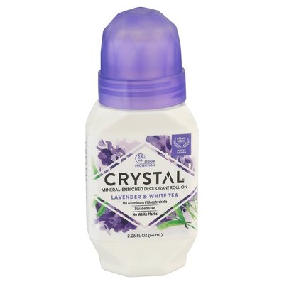 Crystal Deodorant Mineral-Enriched Lavender & White Tea Roll-On 1/2.25 OZ [UNFI-CARLISLE #486571]