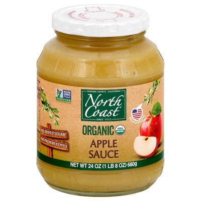 North Coast Apple Sauce Organic 12/24 OZ [UNFI #1484823] [ebt]