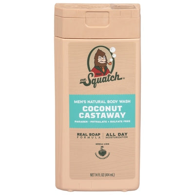 Dr. Squatch Body Wash Coconut Castaway 1/14 OZ [UNFI-CARLISLE #3134640]
