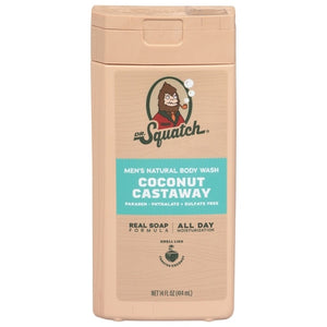 Dr. Squatch Body Wash Coconut Castaway 1/14 OZ [UNFI-CARLISLE #3134640]
