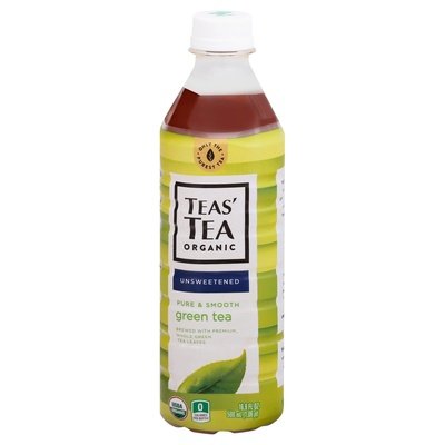 Teas Tea Green Tea Pure & Smooth Organic Unsweetened 12/16.9 OZ [UNFI #2080521] [ebt]