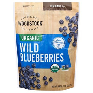 Woodstock Wild Blueberries Organic Value Size 6/28 OZ [UNFI #2252252] [ebt]