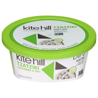 Kite Hill Dips Dairy Free Tzatziki 6/8 OZ [UNFI #2579175] [ebt]