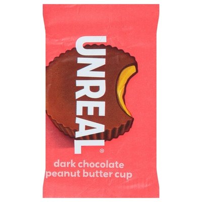 Unreal Peanut Butter Cups Dark Chocolate 40/.5 OZ [UNFI-CARLISLE #1830348] [ebt]