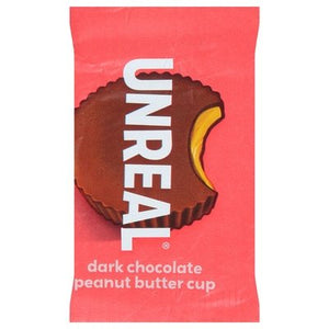 Unreal Peanut Butter Cups Dark Chocolate 40/.5 OZ [UNFI-CARLISLE #1830348] [ebt]