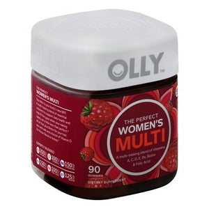 Olly Womens Multi The Perfect Gummies Blissful Berry 1/90 CT [UNFI-CARLISLE #2288041]