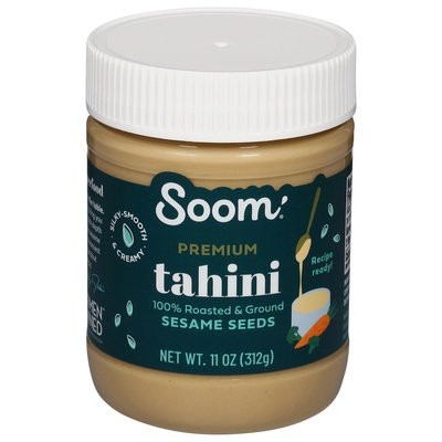 Soom Foods Tahini Premium 6/11 OZ [UNFI #2833366] [ebt]