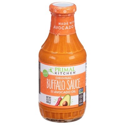 Primal Kitchen Buffalo Sauce Original Medium 6/16.5 OZ [UNFI #3003084] [ebt]