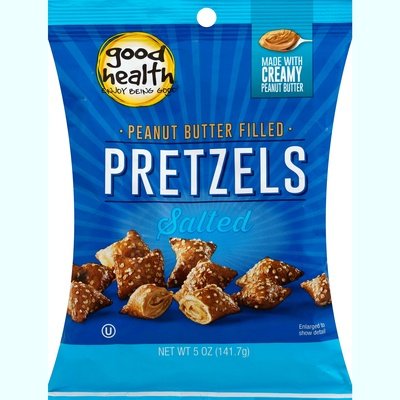 Good Health Filled Pretzels Peanut Butter Salted 12/5 OZ [UNFI #1579499] [ebt]