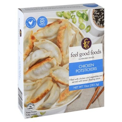 Feel Good Foods Potstickers Chicken 9/10 OZ [UNFI #1651348] [ebt]