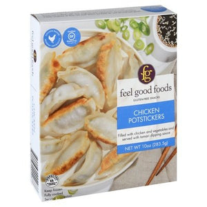 Feel Good Foods Potstickers Chicken 9/10 OZ [UNFI #1651348] [ebt]