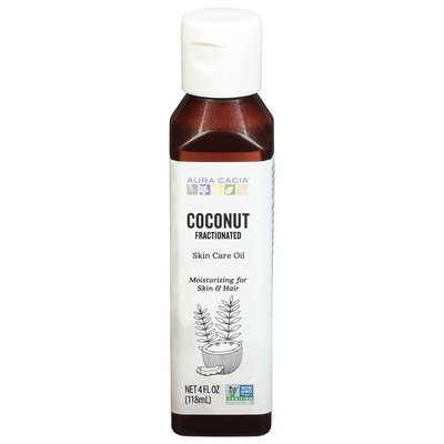 Aura Cacia Skin Care Oil Fractionated Coconut 1/4 OZ [UNFI-CARLISLE #2254894]