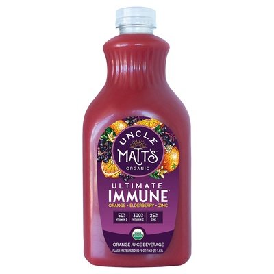 Uncle Matts Orange Juice Beverage Ultimate Immune 6/52 OZ [UNFI #2663961] [ebt]