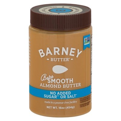 Barney Butter Almond Butter Bare Smooth 6/16 OZ [UNFI #1175710] [ebt]