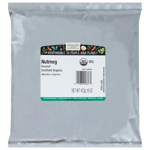 Frontier Nat Prod Co-Op Nutmeg Organic Ground 1LB [UNFI-CARLISLE #708370] [ebt]