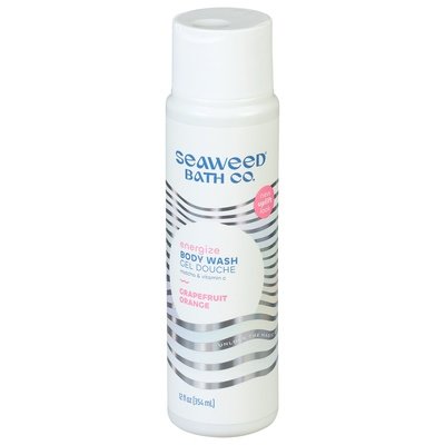 Seaweed Bath Co Body Wash Energize Gel Douche Grapefruit Orange 1/12 OZ [UNFI-CARLISLE #2534931]