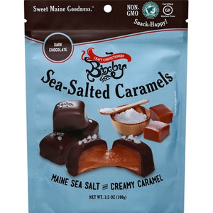 Bixby & Co Caramels Sea-Salted Dark Chocolate 6/3.5 OZ [UNFI #02482867] [ebt]