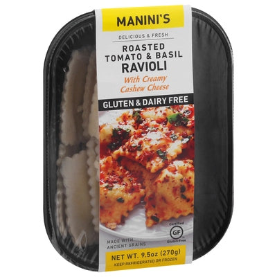 Maninis Ravioli Roasted Tomato & Basil 8/9.5 OZ [UNFI #03169778] [ebt]