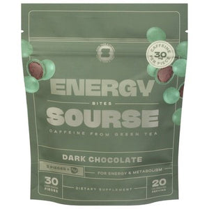 Sourse Energy Bites Dark Chocolate 6/2.2 OZ [UNFI-CARLISLE #2856243]