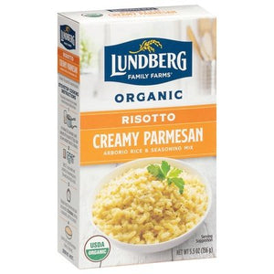 Lundberg Family Farms Risotto Organic Creamy Parmesan 6/5.5 OZ [UNFI #2105831] [ebt]