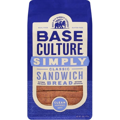Base Culture Bread Sandwich Classic 6/15 OZ [UNFI #03124054] [ebt]