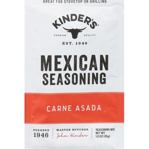 Kinders Seasoning Mix Carne Asada 15/1 OZ [UNFI #03100781] [ebt]