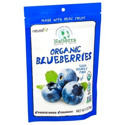 Natierra Blueberries Organic 12/1.2 OZ [UNFI #1149665] [ebt]