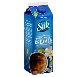 Silk Soy Creamer Vanilla 12/32 OZ [UNFI #343905] [ebt]