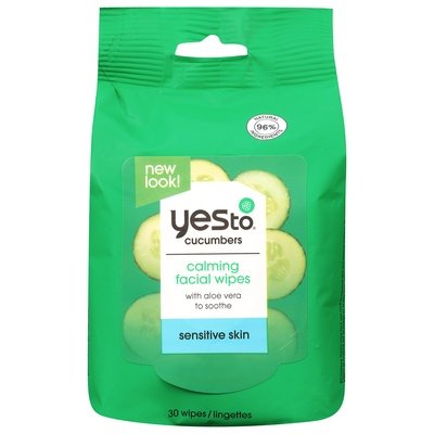 Yes To Facial Wipes Calming Sensitive Skin 3/30 CT [UNFI-CARLISLE #1505817]