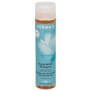 Derma E Shampoo Scalp Relief Therapeutic Psorzema Herbal Blend 10 OZ [UNFI #2483774] T