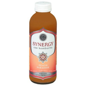 Gts Raw Kombucha Peach Paradise 12/16 OZ [UNFI #2814937] [ebt] D