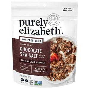 Purely Elizabeth Ancient Grain Granola With Probiotics Chocolate Sea Salt 6/8 OZ [UNFI #1824499] [ebt]