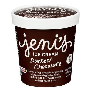 Jenis Ice Cream Darkest Chocolate 8/16 OZ [UNFI #1166990] [ebt]