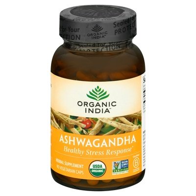 Organic India Ashwagandha Vegetarian Caps 1/90 VCAP [UNFI-CARLISLE #1889070]