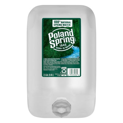 Poland Spring Spring Water 100% Natural 2/2.5 GAL [UNFI #0952739] [ebt]