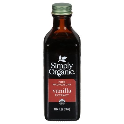 Simply Organic Vanilla Extract Pure Madagascar 6/4 OZ [UNFI #186171] [ebt]
