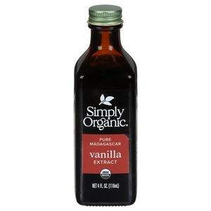 Simply Organic Vanilla Extract Pure Madagascar 6/4 OZ [UNFI #186171] [ebt]