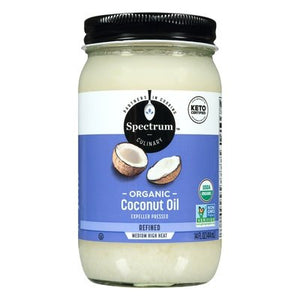 Spectrum Naturals Organic Coconut Oil 12/14 OZ [UNFI #0916544] [ebt]