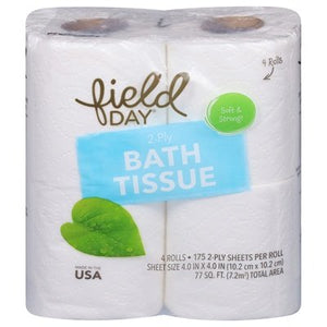 Field Day Bath Tissue 2-Ply 24/4 ROLL [UNFI #752428]