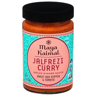 Maya Kaimal Indian Simmer Sauce Jalfrezi Curry Medium 6/12.5 OZ [UNFI #1534122] [ebt]