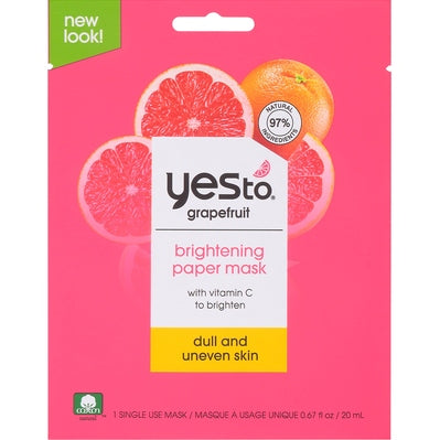 Yellowbird Paper Mask Brightening 6/.67 OZ [UNFI-CARLISLE #2277556]