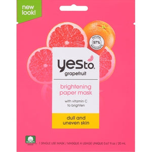 Yellowbird Paper Mask Brightening 6/.67 OZ [UNFI-CARLISLE #2277556]