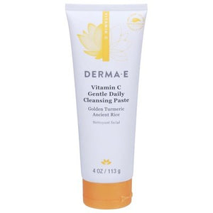 Derma E Cleansing Paste Gentle Daily Vitamin C 4 OZ [UNFI #2491660] T